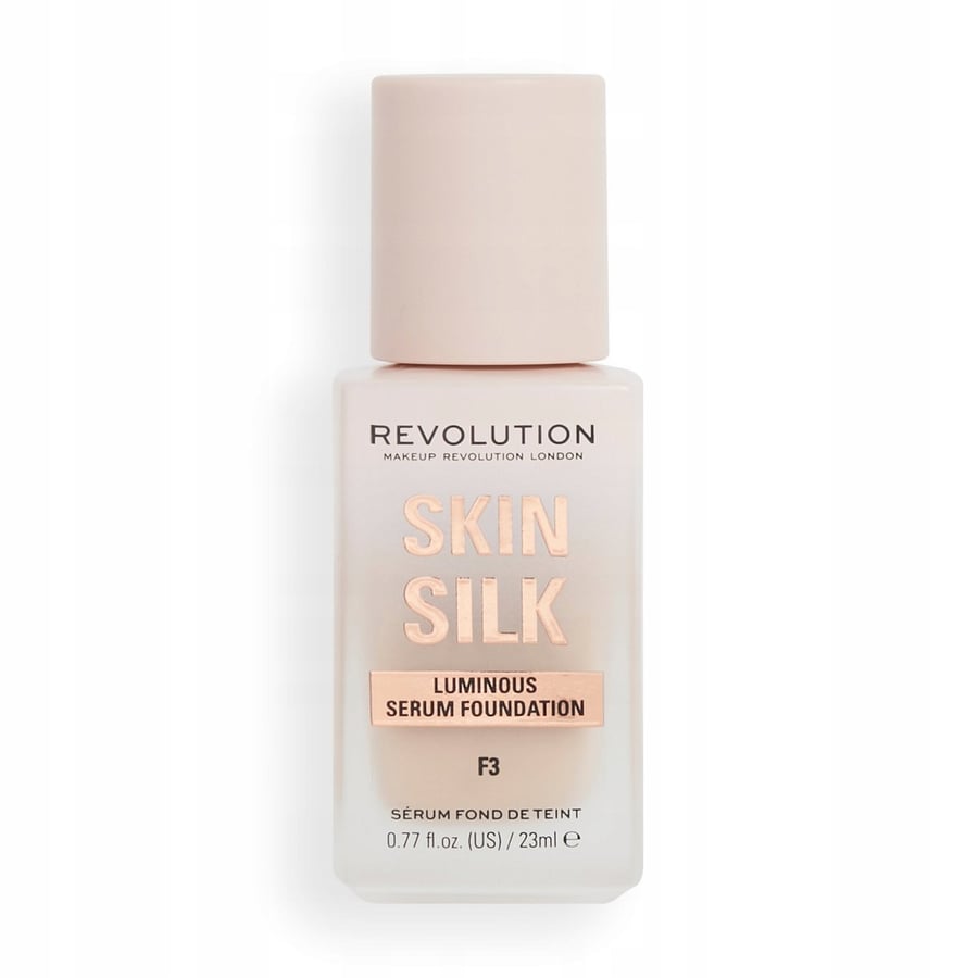 Makeup Revolution Skin Silk F3 Foundation Serum Среднее покрытие
Makeup Revolution Skin Silk F3 Foundation Serum Среднее покрытие