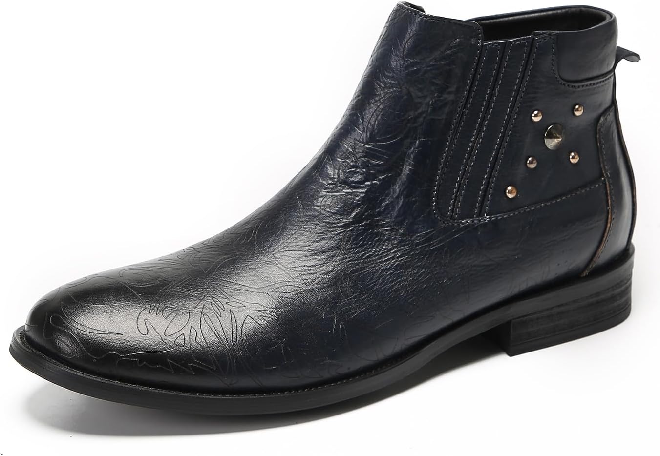 Мужские ботинки Chelsea Santimon, повседневные и праздничные, кожаные, на молнии, с бусинами, ботинки Chukka, модные, для выпускного, свадьбы, бальной вечеринки, вестерн, ковбойские, черный
Мужские ботинки Chelsea Santimon, повседневные и праздничные, кожаные, на молнии, с бусинами, ботинки Chukka, модные, для выпускного, свадьбы, бальной вечеринки, вестерн, ковбойские, черный