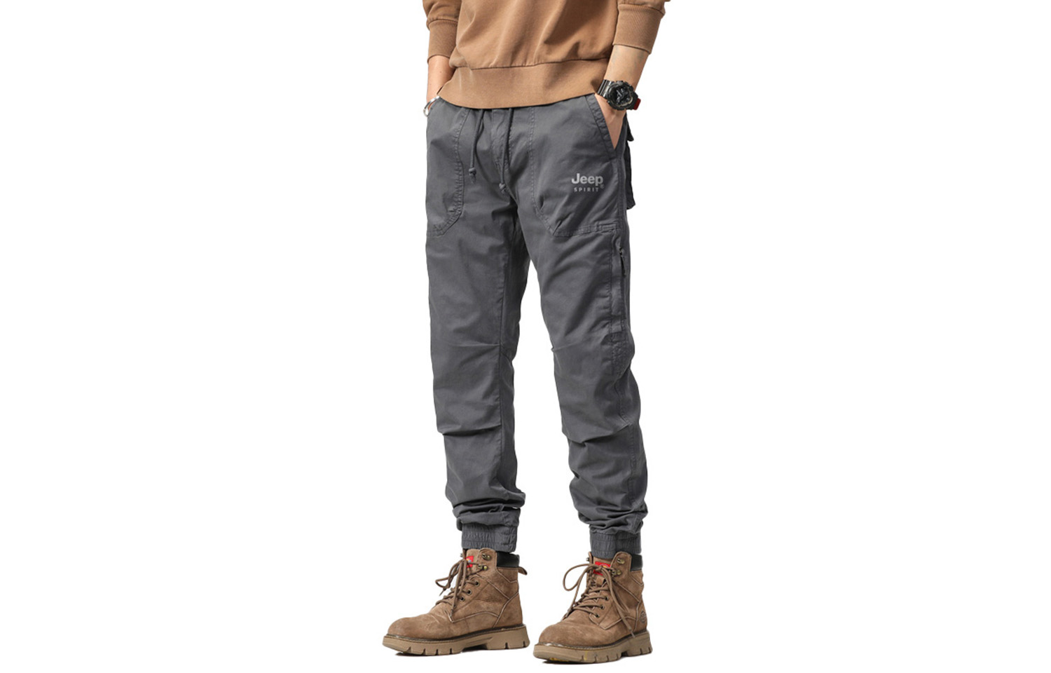 Грузовые штаны мужские JEEP SPIRIT, серый
Грузовые штаны мужские JEEP SPIRIT, серый