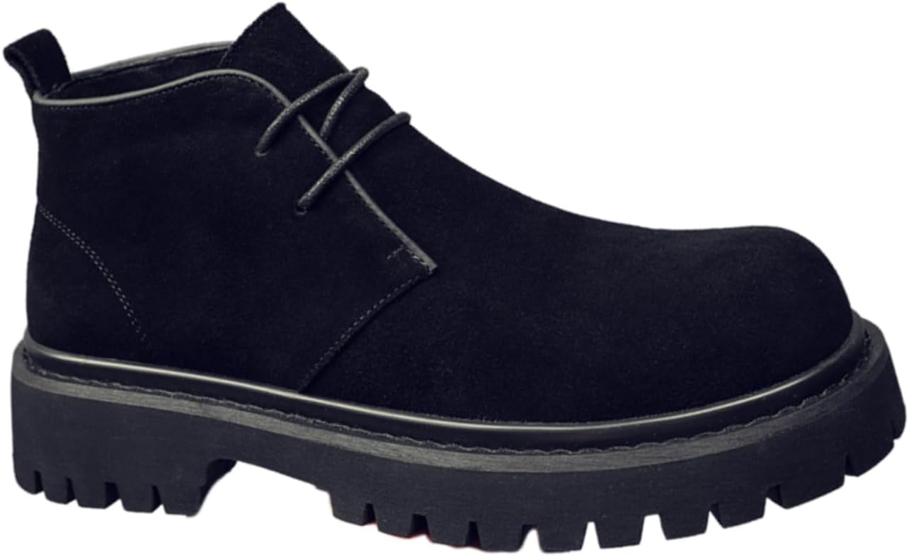 Мужские кожаные ботинки с подкладкой из флиса, с закрытым носком, водонепроницаемые повседневные ботинки челси на каждый день Lexamen, черный
Мужские кожаные ботинки с подкладкой из флиса, с закрытым носком, водонепроницаемые повседневные ботинки челси на каждый день Lexamen, черный