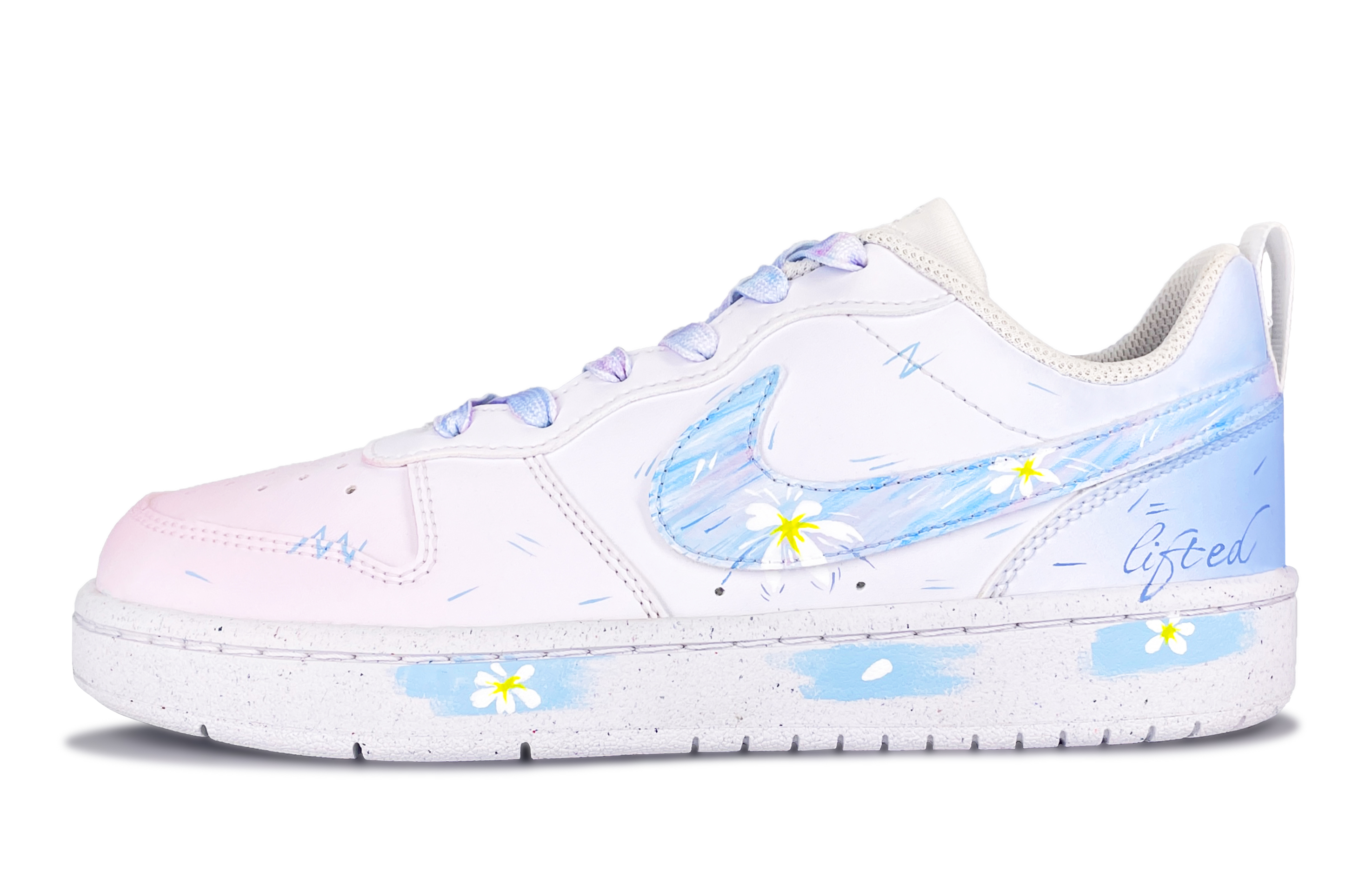 Кроссовки Court Borough Floral Island Stroll с нескользящей подошвой, износостойкие, для детей и подростков Nike, синий
Кроссовки Court Borough Floral Island Stroll с нескользящей подошвой, износостойкие, для детей и подростков Nike, синий