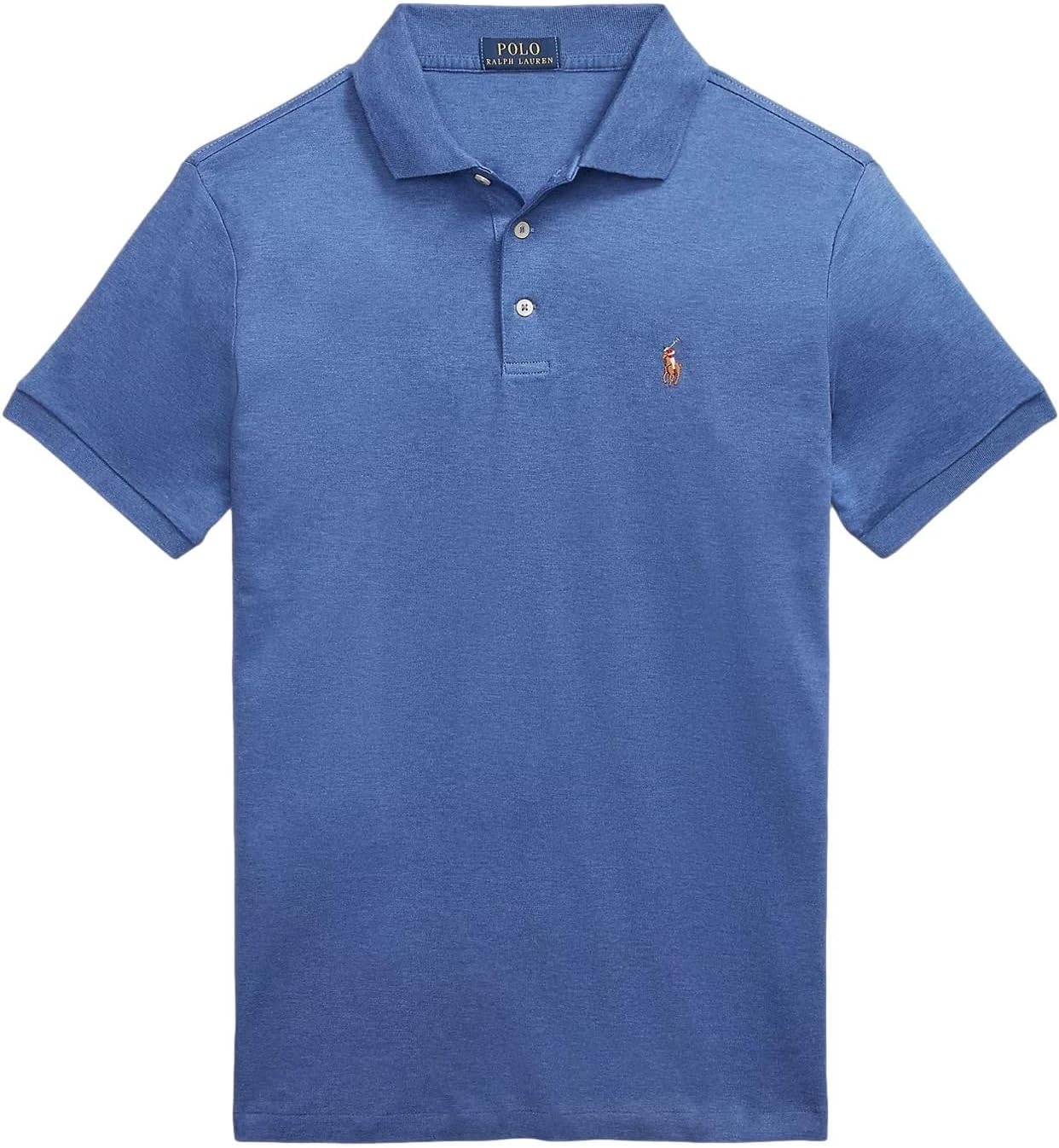 POLO RALPH LAUREN Мужская классическая футболка-поло из мягкого хлопка, Faded Royal Heather.
POLO RALPH LAUREN Мужская классическая футболка-поло из мягкого хлопка, Faded Royal Heather.