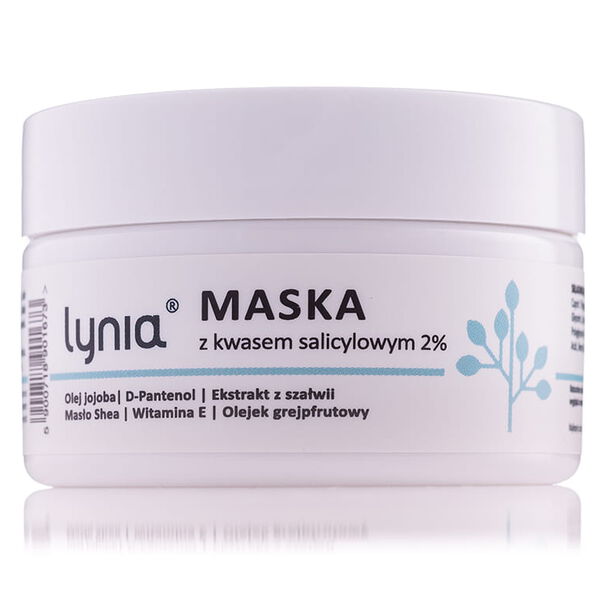 Маска для лица с салициловой кислотой, 50 мл Lynia
Маска для лица с салициловой кислотой, 50 мл Lynia