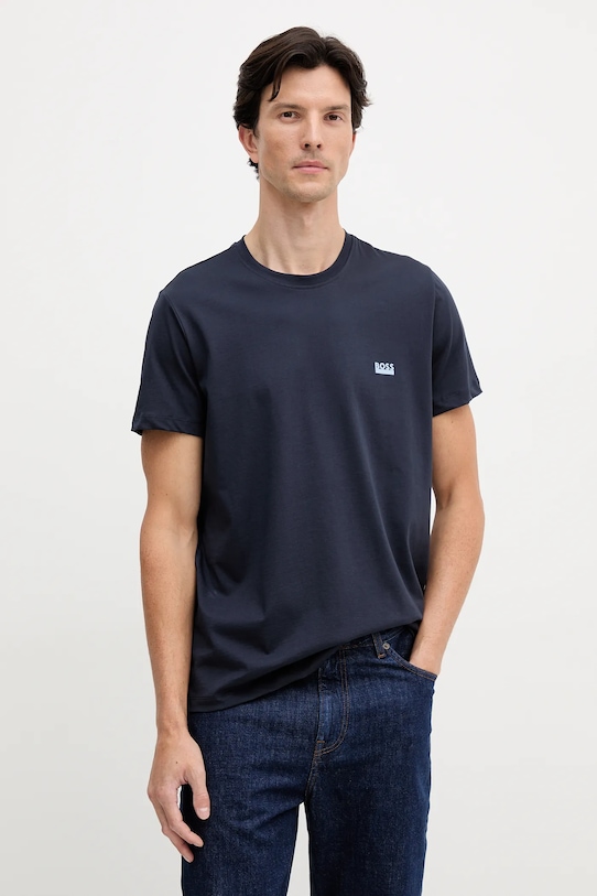 Хлопковая футболка Boss, синий
Хлопковая футболка Boss, синий