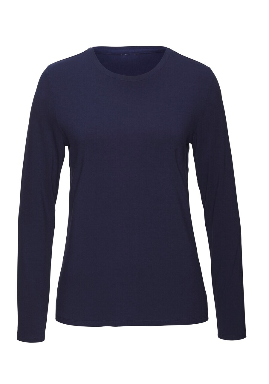 Лонгслив LASCANA Shirt, синий
Лонгслив LASCANA Shirt, синий