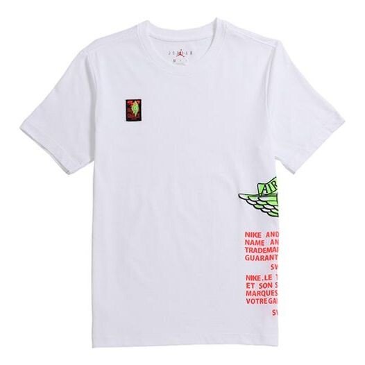 Футболка с этикеткой спортивные с коротким рукавом мужские Air Jordan, белый
Футболка с этикеткой спортивные с коротким рукавом мужские Air Jordan, белый