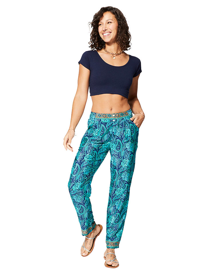 Тканевые брюки Ipanima, бирюзовый
Тканевые брюки Ipanima, бирюзовый