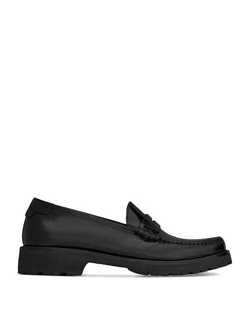Массивные тапочки Le Loafer Penny из гладкой кожи Saint Laurent, цвет Black
Массивные тапочки Le Loafer Penny из гладкой кожи Saint Laurent, цвет Black