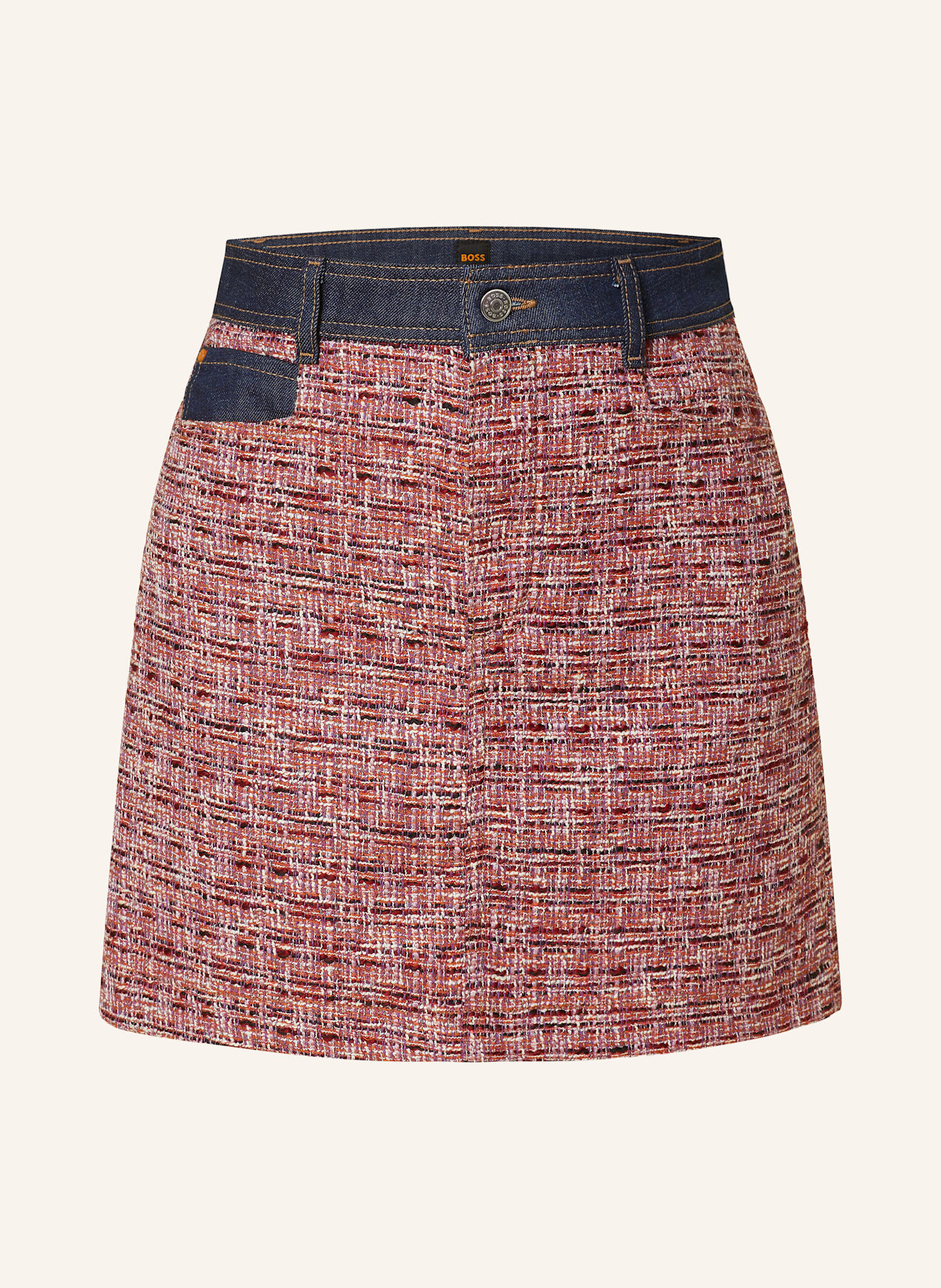 Юбка букле с V-образным вырезом Boss, мультиколор
Юбка букле с V-образным вырезом Boss, мультиколор