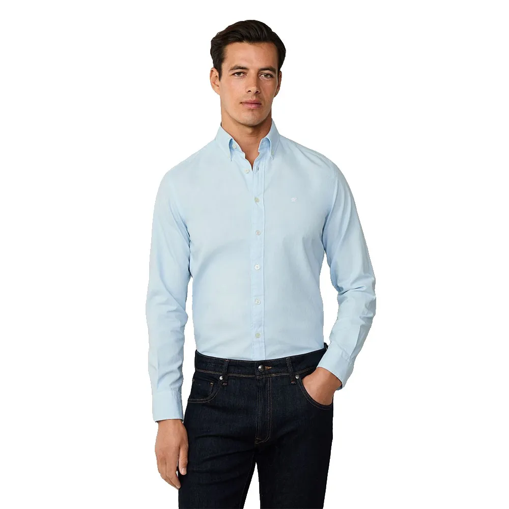 Рубашка Hackett ESS GMT Dyed Oxford, синий
Рубашка Hackett ESS GMT Dyed Oxford, синий