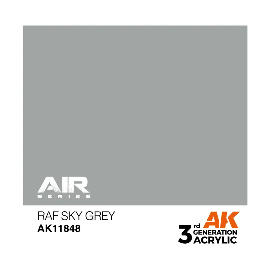 РАФ Небесно-серый, 3rd Gen Acrylic - Air
РАФ Небесно-серый, 3rd Gen Acrylic - Air