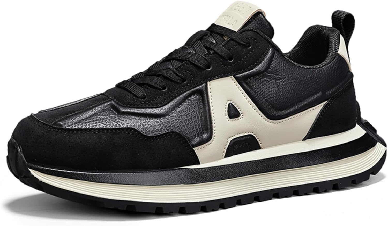 Мужские модные кроссовки на платформе с шнуровкой, низкие, с круглым носком, противоскользящие, повседневные, массивные, для тренировок, спорта, тенниса, бега и ходьбы Boaobaihuo, черный
Мужские модные кроссовки на платформе с шнуровкой, низкие, с круглым носком, противоскользящие, повседневные, массивные, для тренировок, спорта, тенниса, бега и ходьбы Boaobaihuo, черный