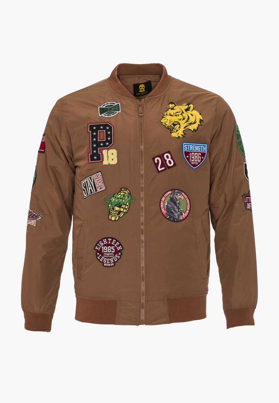 Межсезонная куртка Plus Eighteen, коричневый
Межсезонная куртка Plus Eighteen, коричневый