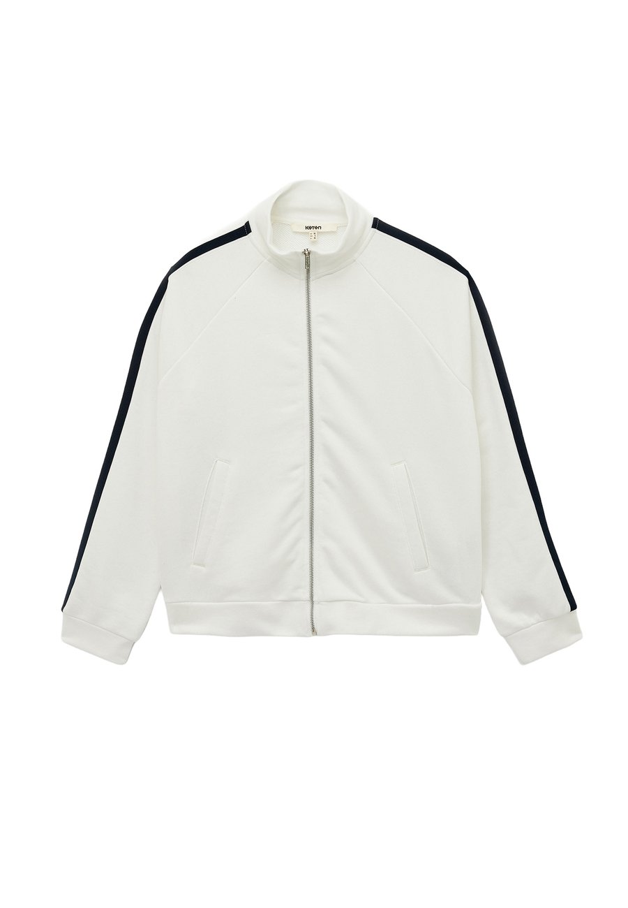 Толстовка Koton Zip-up sweatshirt, White
Толстовка Koton Zip-up sweatshirt, White