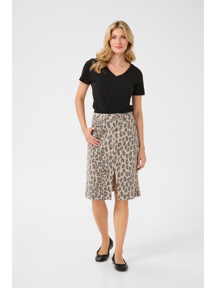 Шорты CRLeona А-силуэта с леопардовым принтом Cream
Шорты CRLeona А-силуэта с леопардовым принтом Cream