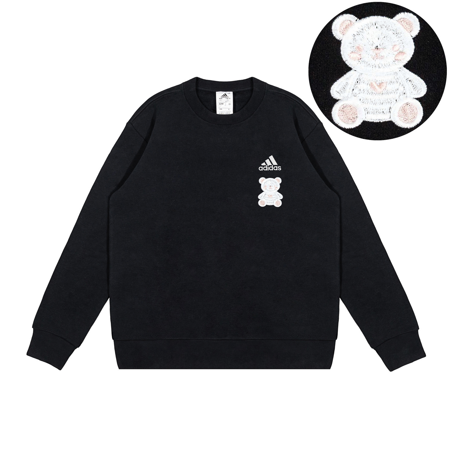 Свитшот унисекс черный Adidas
Свитшот унисекс черный Adidas