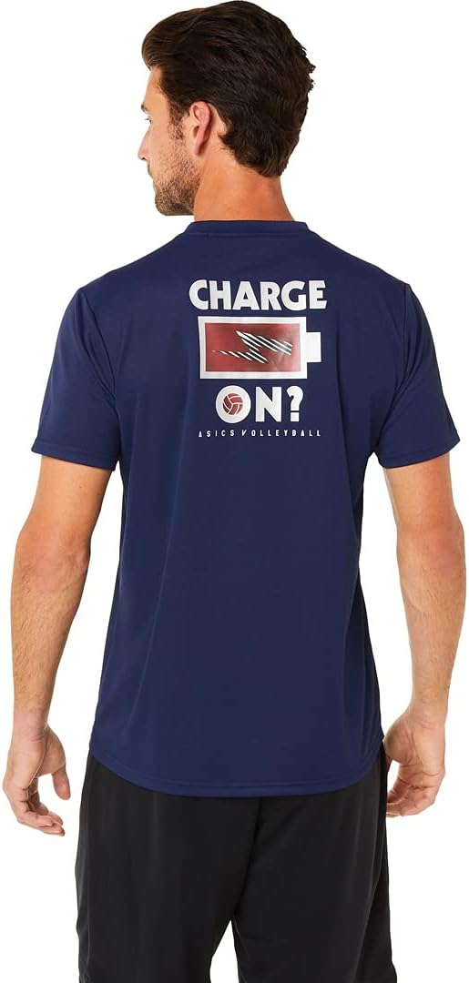 Мужская волейбольная футболка ASICS с коротким рукавом 2051A295
Мужская волейбольная футболка ASICS с коротким рукавом 2051A295