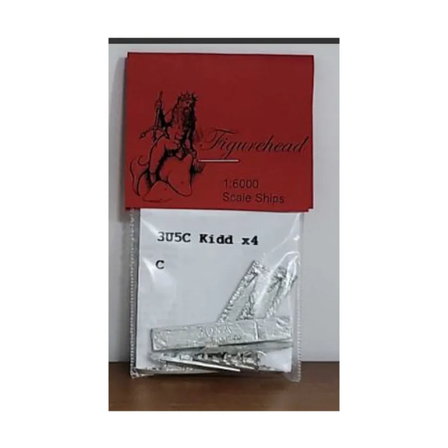 Кидд 1979 г., Figurehead Ships - WWII Ships - US Navy (1:6000) (Noble Miniatures) 
Кидд 1979 г., Figurehead Ships - WWII Ships - US Navy (1:6000) (Noble Miniatures)