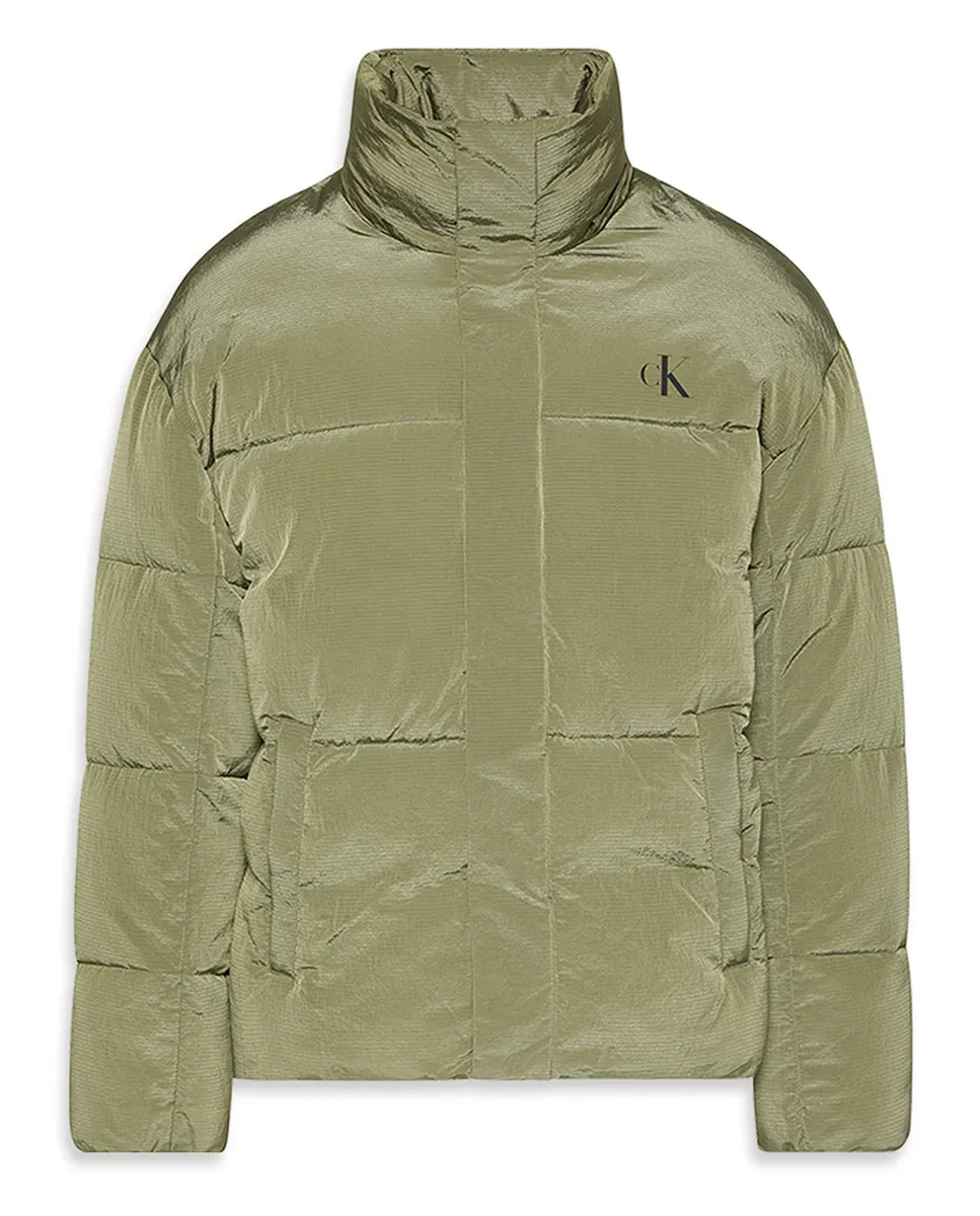 Мужская пуховая куртка с логотипом Calvin Klein Jeans, военный зеленый
Мужская пуховая куртка с логотипом Calvin Klein Jeans, военный зеленый