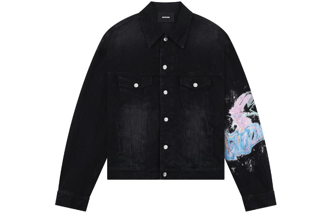 WE11DONE Джинсовая куртка унисекс черная, Black
WE11DONE Джинсовая куртка унисекс черная, Black