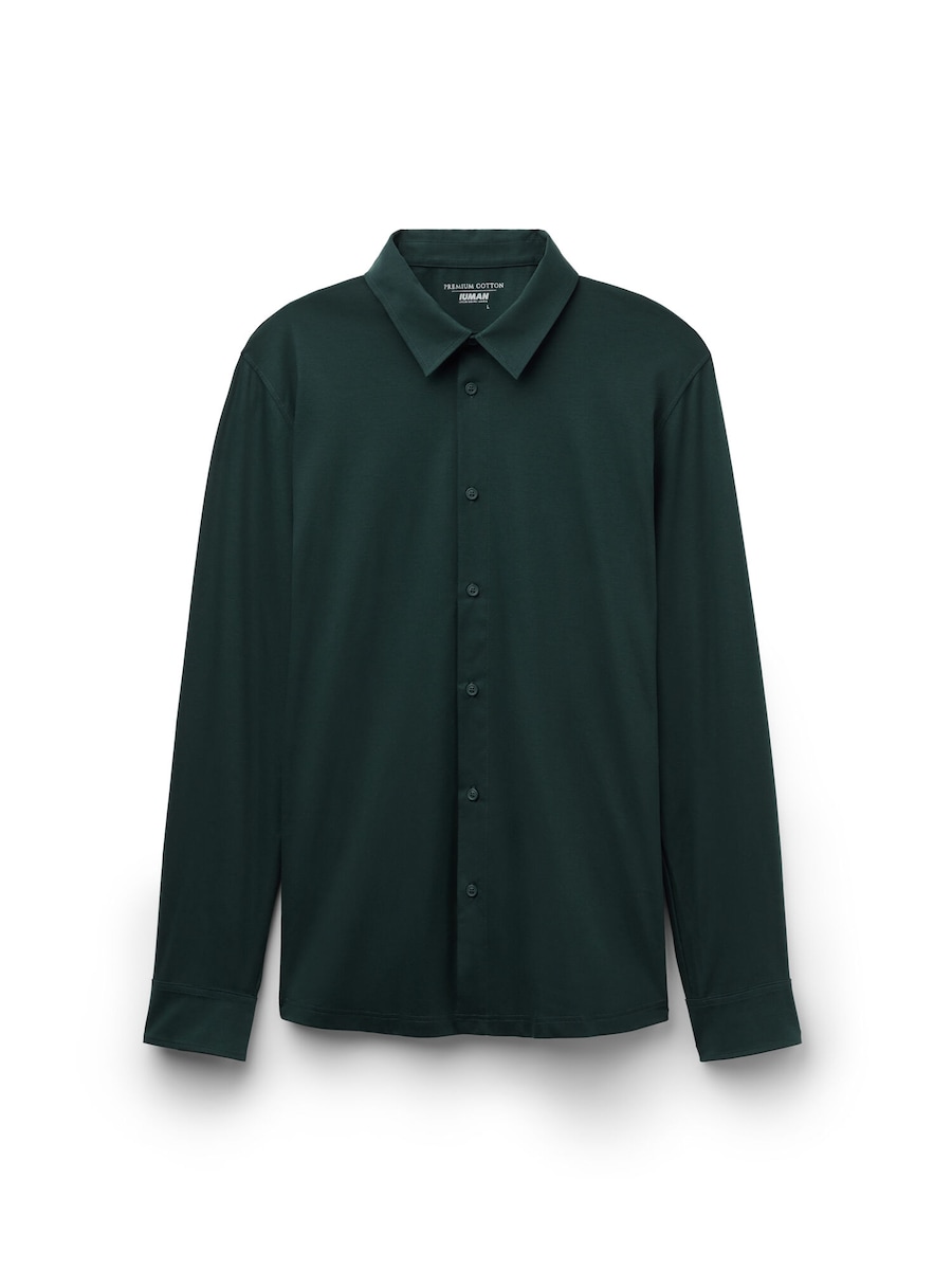 Рубашка на пуговицах классического кроя INTIMISSIMI, зеленый
Рубашка на пуговицах классического кроя INTIMISSIMI, зеленый