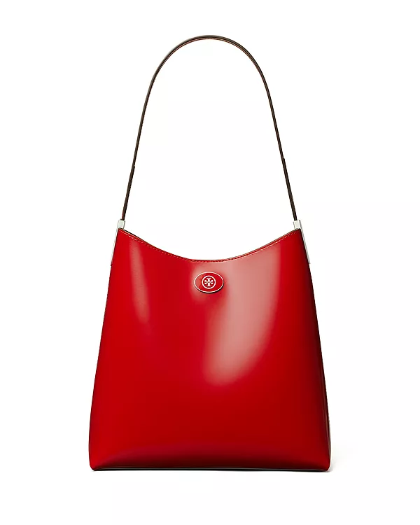 Кожаная сумка-хобо Robinson spazzolato Tory Burch, красный
Кожаная сумка-хобо Robinson spazzolato Tory Burch, красный