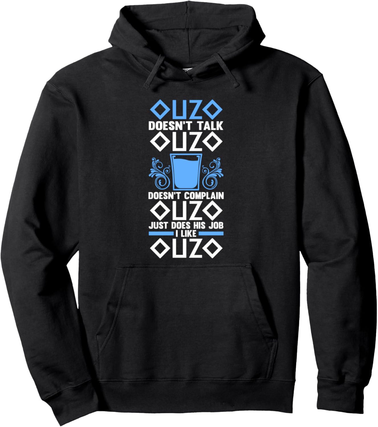 Ouzo не разговаривает ouzo не будет алкоголь худи, черный Greek Drinking & Ouzo Merch Gift
Ouzo не разговаривает ouzo не будет алкоголь худи, черный Greek Drinking & Ouzo Merch Gift