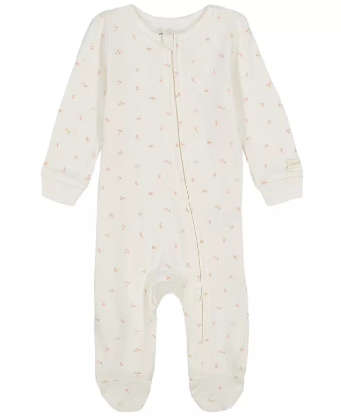 Детский комбинезон с принтом на молнии и закрытыми ножками для девочек Calvin Klein
Детский комбинезон с принтом на молнии и закрытыми ножками для девочек Calvin Klein