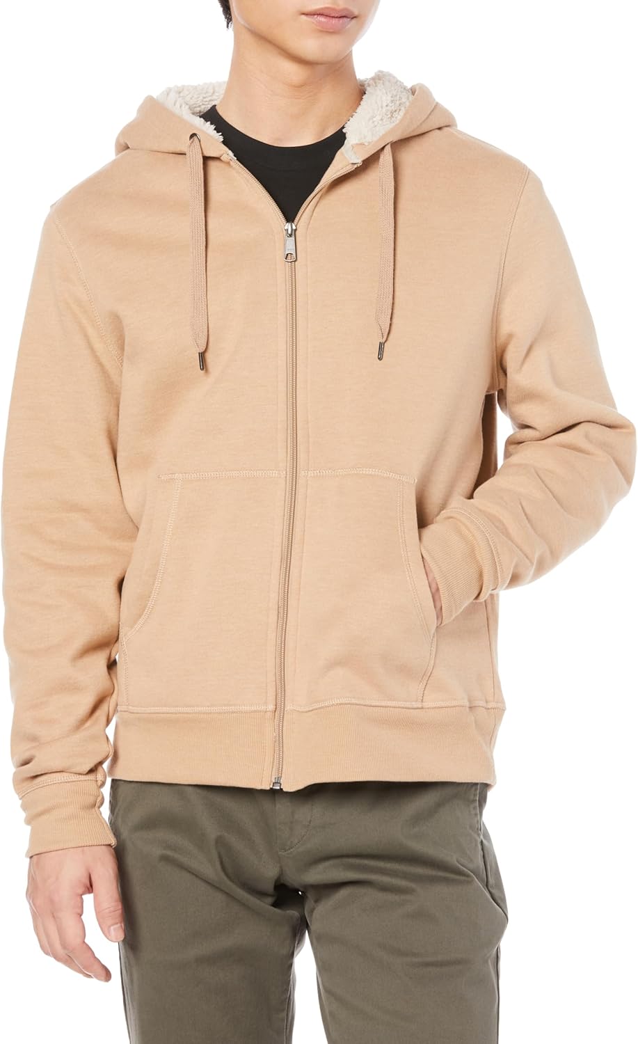 Мужская толстовка на молнии Amazon Essentials, с подкладкой из искусственной овчины, флисовая
Мужская толстовка на молнии Amazon Essentials, с подкладкой из искусственной овчины, флисовая