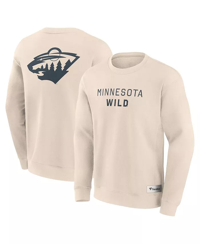 Мужской кремовый свитшот Minnesota Wild Elements Future Ground с принтом Fanatics
Мужской кремовый свитшот Minnesota Wild Elements Future Ground с принтом Fanatics