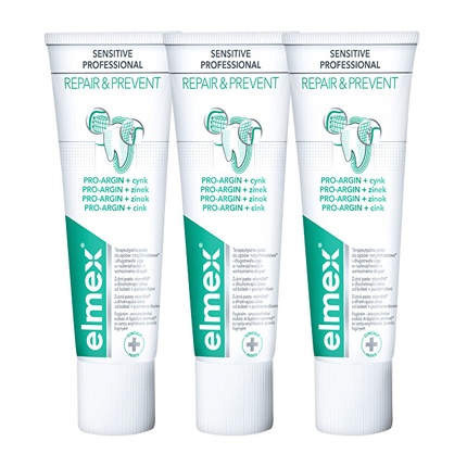 Зубная паста Sensitive Professional Repair Prevent Trio - 3 X 75 мл Elmex
Зубная паста Sensitive Professional Repair Prevent Trio - 3 X 75 мл Elmex