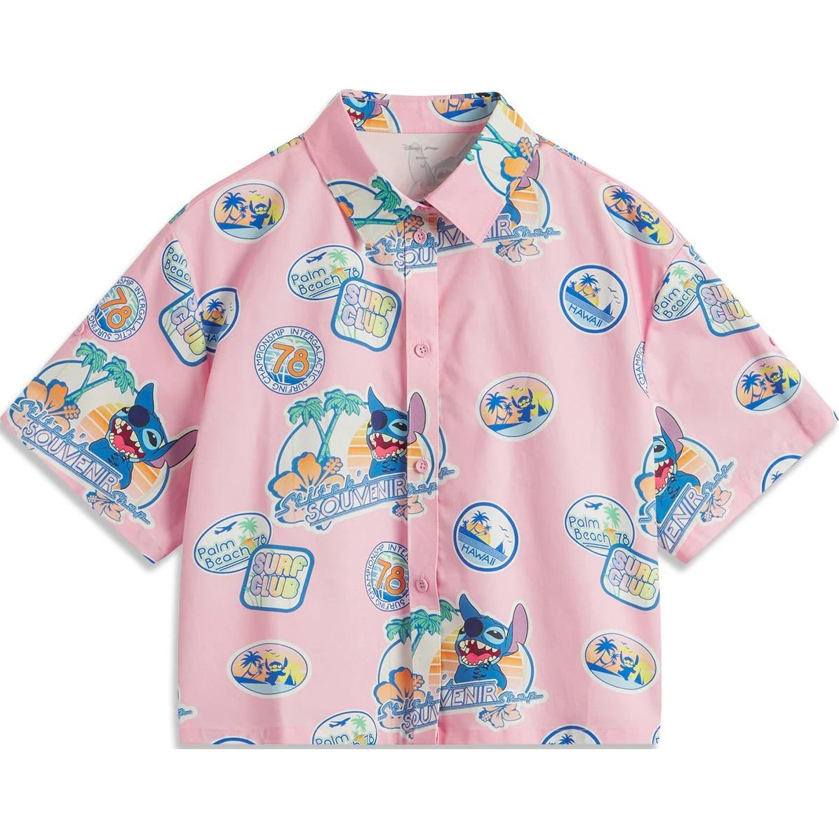 Футболка LiNing x Disney женская розовая с принтом по всей поверхности
Футболка LiNing x Disney женская розовая с принтом по всей поверхности