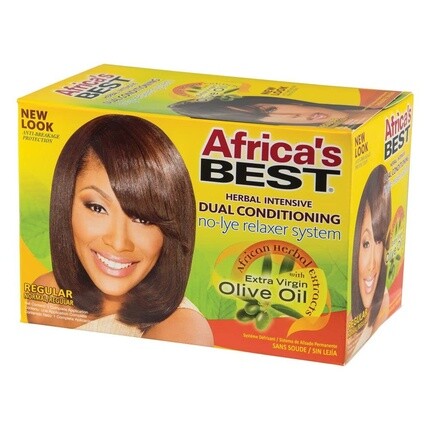 Набор No-Lye Relaxer Kit Dual Conditioning Herbal Intensive Superior Straightening для нормальных текстур волос Africa's Best
Набор No-Lye Relaxer Kit Dual Conditioning Herbal Intensive Superior Straightening для нормальных текстур волос Africa's Best