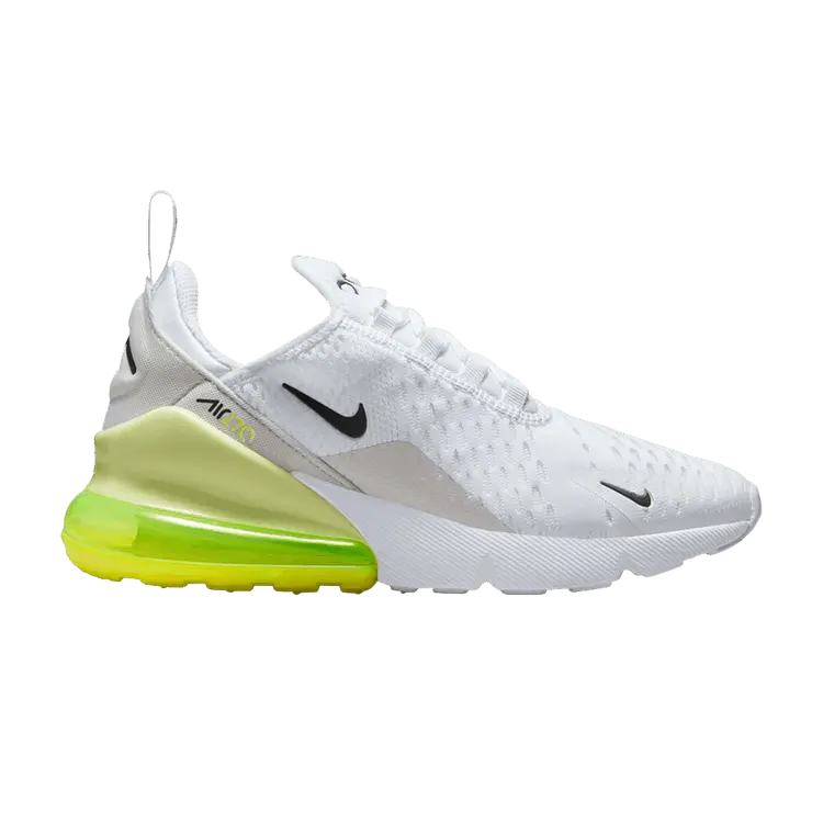 Кроссовки Air Max 270 GS 'White Limelight', белый
Кроссовки Air Max 270 GS 'White Limelight', белый