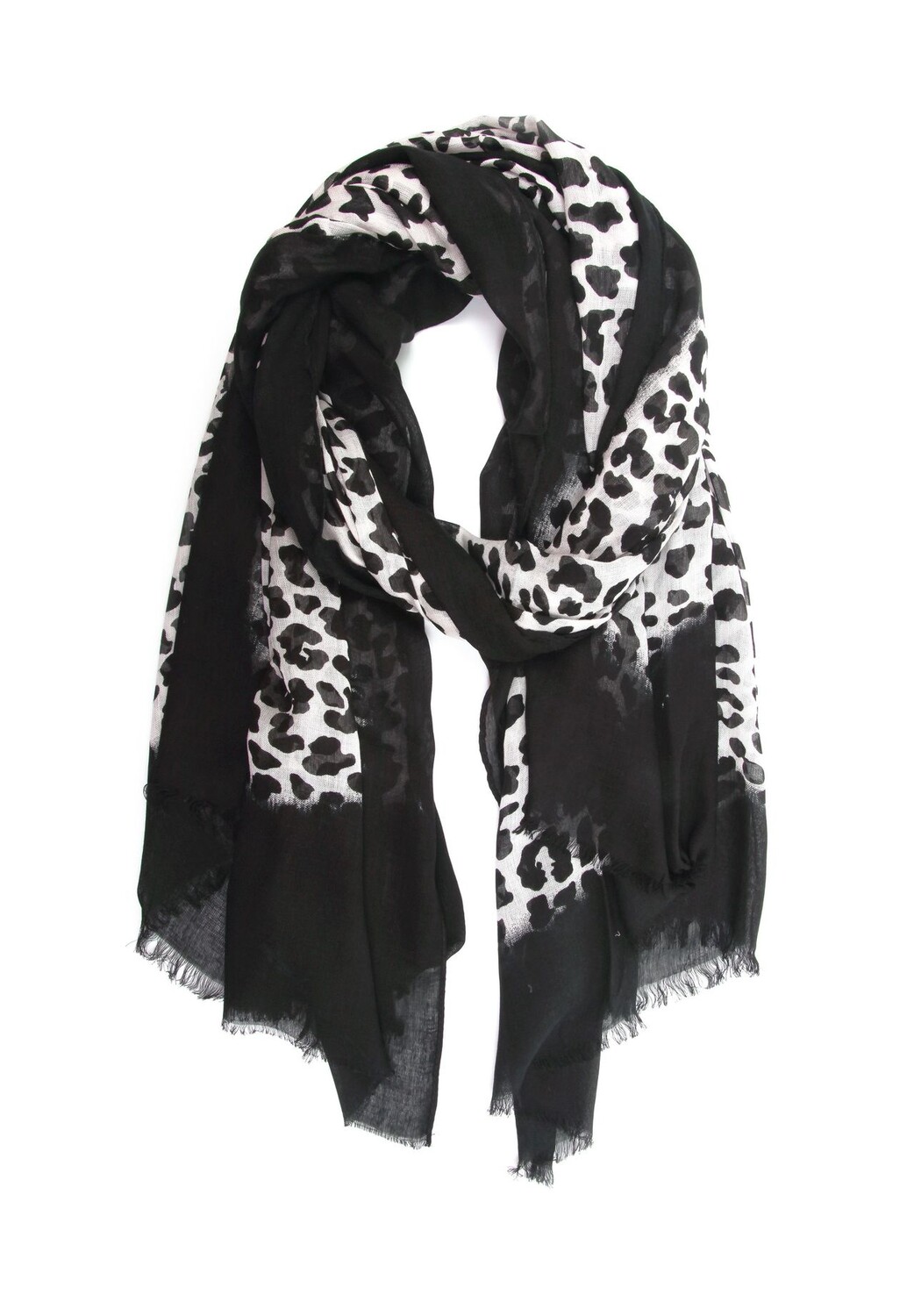 Шарф Лина Мягкий и приятный Collezione alessandro, черно-белый
Шарф Лина Мягкий и приятный Collezione alessandro, черно-белый