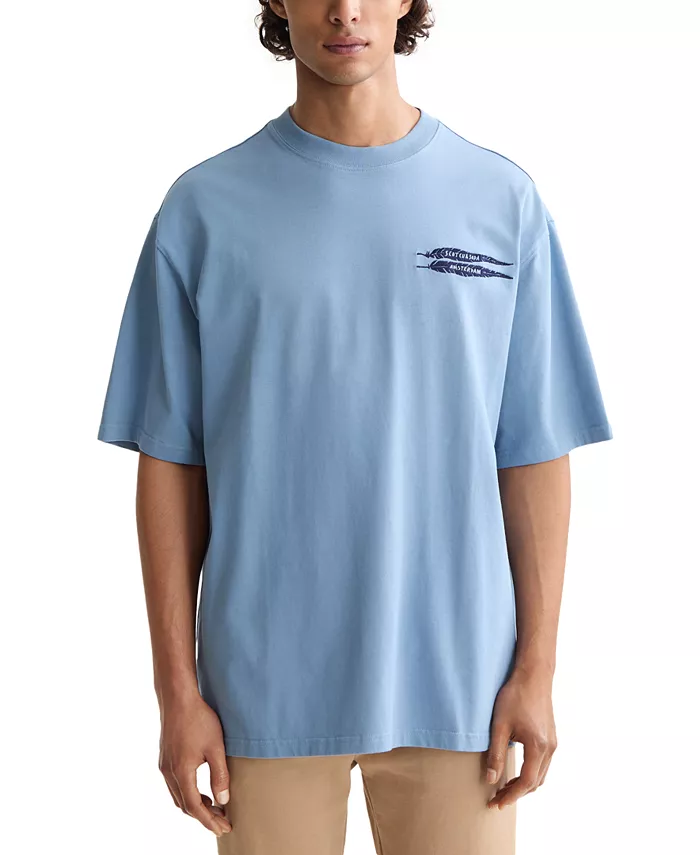 Мужская футболка с логотипом Scotch & Soda, синий
Мужская футболка с логотипом Scotch & Soda, синий