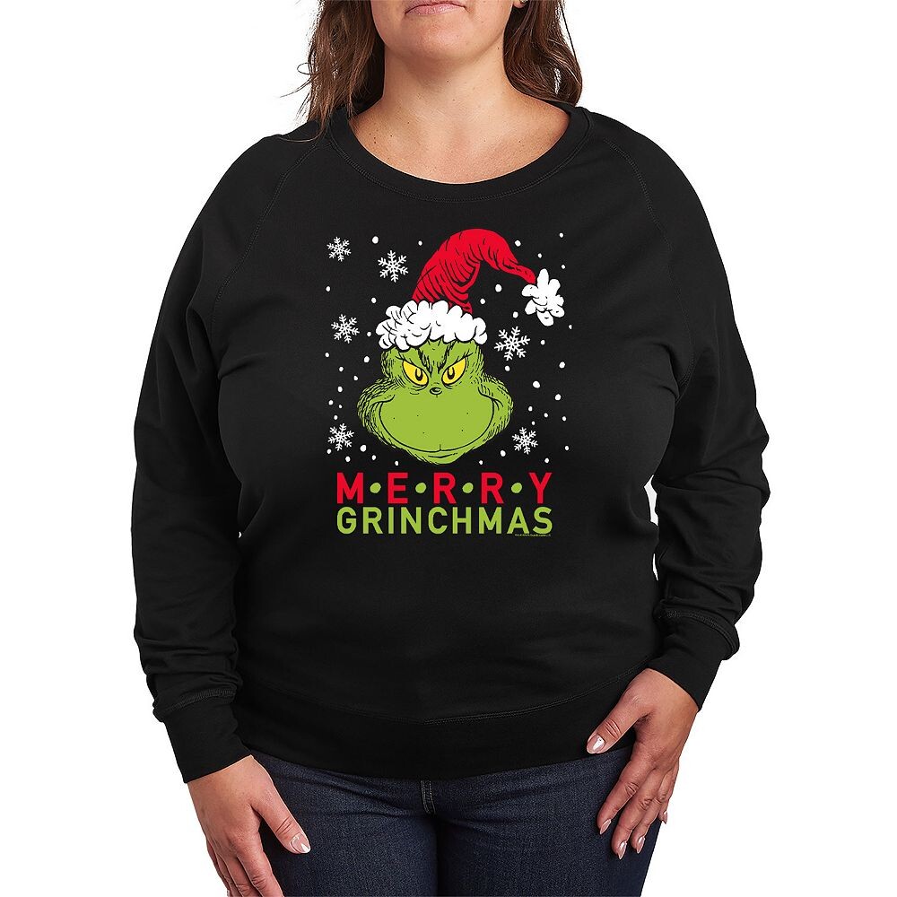 Легкий свитшот из френч-терри размера плюс «Доктор Сьюз» Merry Grinchmas Licensed Character, черный
Легкий свитшот из френч-терри размера плюс «Доктор Сьюз» Merry Grinchmas Licensed Character, черный