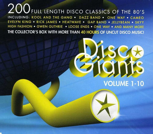 CD диск 10: Disco Giants 1 / Various: 10: Disco Giants 1 / Various
CD диск 10: Disco Giants 1 / Various: 10: Disco Giants 1 / Various