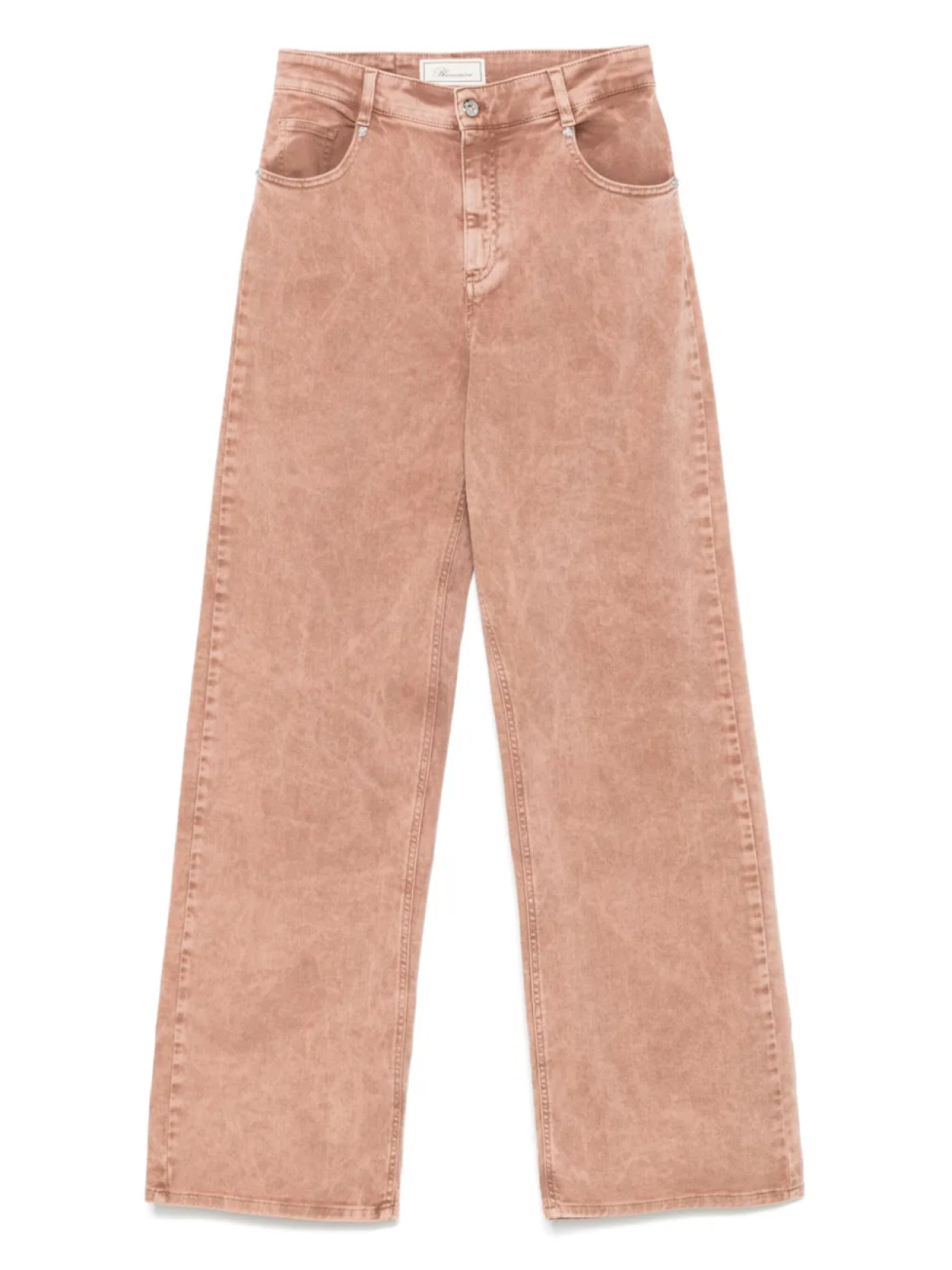 Джинсы прямого кроя Blumarine, коричневый
Джинсы прямого кроя Blumarine, коричневый