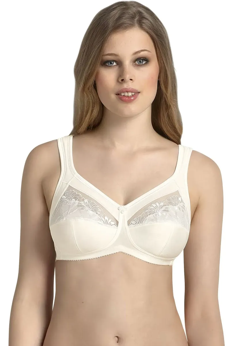 Рельефный бюстгальтер Anita с 1886 года, чашка C-F, идеальная посадка, декоративная вышивка из вуали Anita Since 1886, цвет Crystal
Рельефный бюстгальтер Anita с 1886 года, чашка C-F, идеальная посадка, декоративная вышивка из вуали Anita Since 1886, цвет Crystal