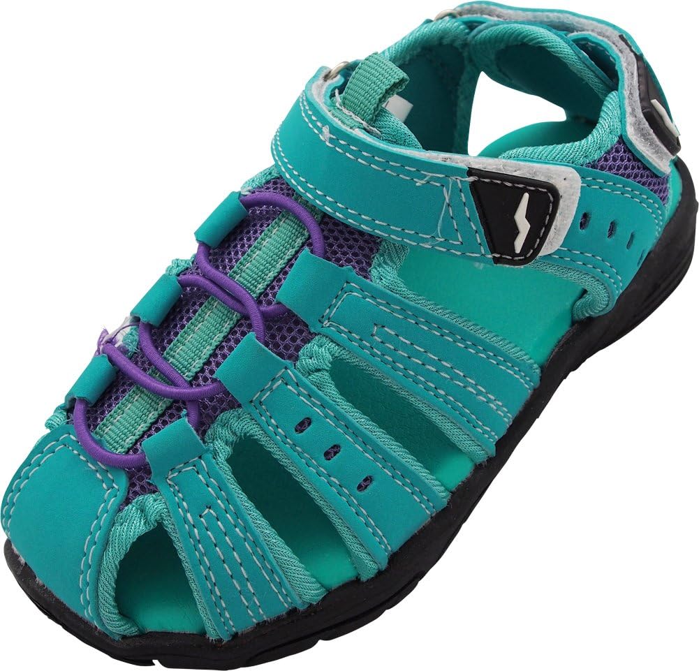 NORTY - Детские сандалии для мальчиков и девочек, малышей и старших детей, для активного отдыха на улице, спорта, воды и походов, фиолетовый/бирюзовый
NORTY - Детские сандалии для мальчиков и девочек, малышей и старших детей, для активного отдыха на улице, спорта, воды и походов, фиолетовый/бирюзовый