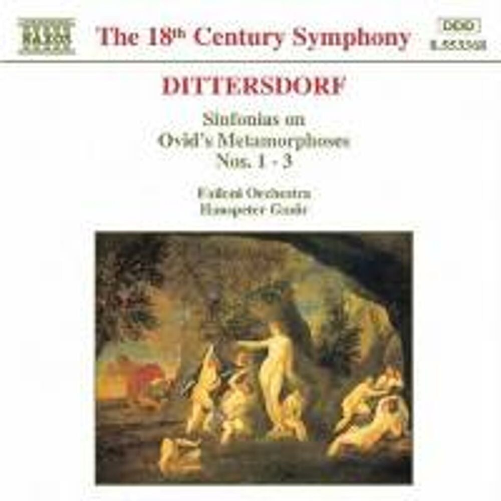 Диск CD Sym Ovid's Metamorphoses 1-3 - Karl Ditters von Dittersdorf 
Диск CD Sym Ovid's Metamorphoses 1-3 - Karl Ditters von Dittersdorf