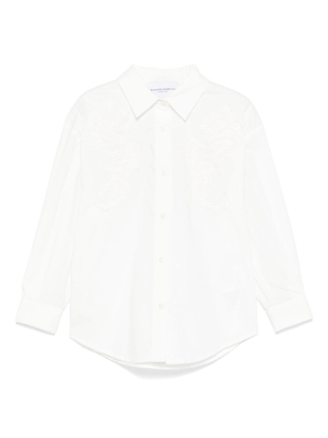 Ermanno Scervino Junior рубашка с кружевной аппликацией, белый
Ermanno Scervino Junior рубашка с кружевной аппликацией, белый