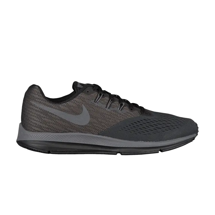 Кроссовки Zoom Winflo 4 'Anthracite Dark Grey', черный 
Кроссовки Zoom Winflo 4 'Anthracite Dark Grey', черный