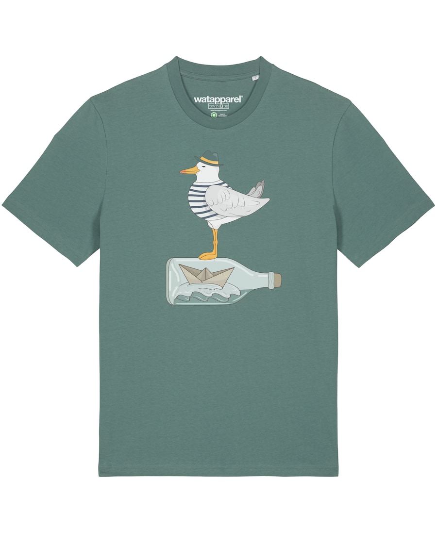 Рубашка Watapparel Möwe mit Hut, зеленый
Рубашка Watapparel Möwe mit Hut, зеленый