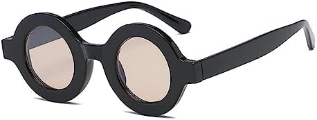 Круглые солнцезащитные очки для женщин и мужчин, винтажные солнцезащитные очки с градиентным переходом, женские маленькие панк-солнцезащитные очки UV400 MTZJH, Black Champagne
Круглые солнцезащитные очки для женщин и мужчин, винтажные солнцезащитные очки с градиентным переходом, женские маленькие панк-солнцезащитные очки UV400 MTZJH, Black Champagne