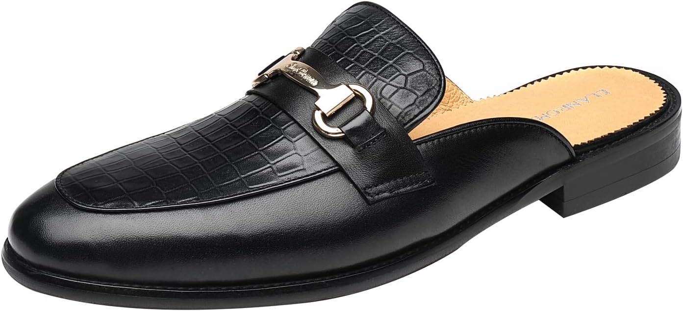 Мужские лоферы ELANROMAN без задника, черные, из натуральной кожи, мюли, тапочки, обувь на легком надевании
Мужские лоферы ELANROMAN без задника, черные, из натуральной кожи, мюли, тапочки, обувь на легком надевании