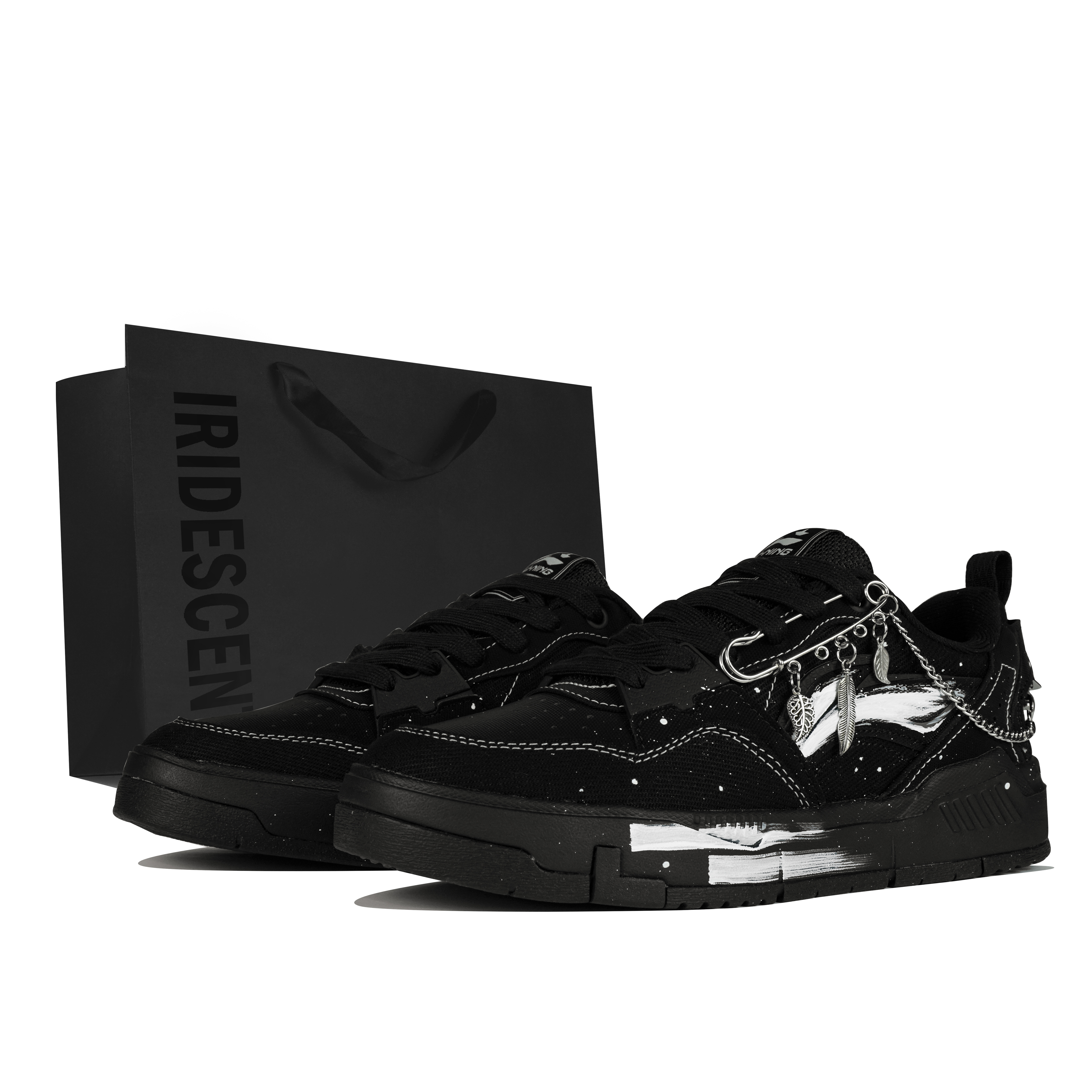 Кроссовки для скейтбординга Yuan Chu с амортизацией, износостойкие, нескользящие, мужские, черные LINING, Black
Кроссовки для скейтбординга Yuan Chu с амортизацией, износостойкие, нескользящие, мужские, черные LINING, Black