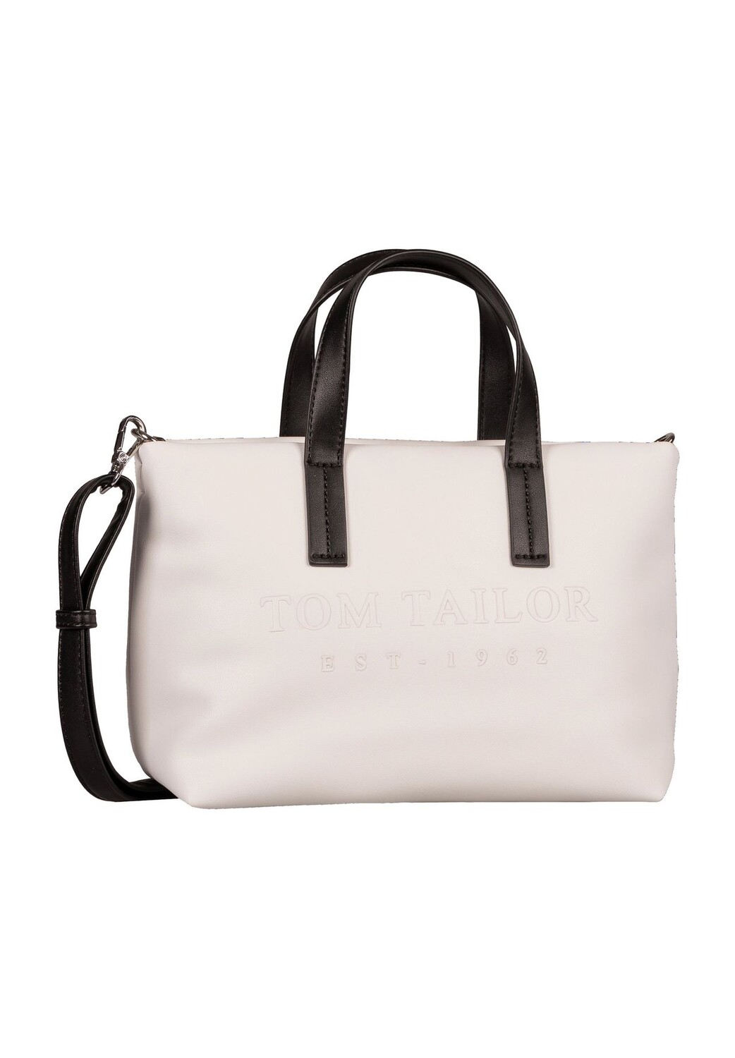 Шопер, молния, надпись логотипа, для женщин TOM TAILOR, белый
Шопер, молния, надпись логотипа, для женщин TOM TAILOR, белый