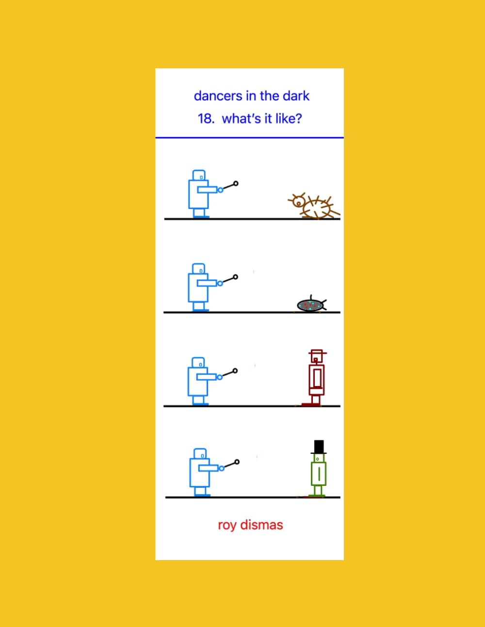 dancers in the dark - 18. what's it like (Independently published)
dancers in the dark - 18. what's it like (Independently published)